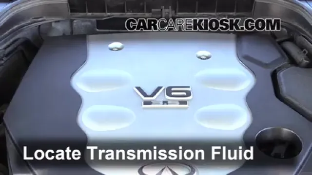 2008 Infiniti M35 X 3.5L V6 Liquide de transmission Vérifier le niveau de liquide